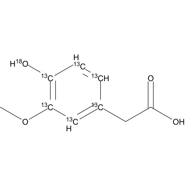Homovanillic acid-13C6,18O 202468-52-8